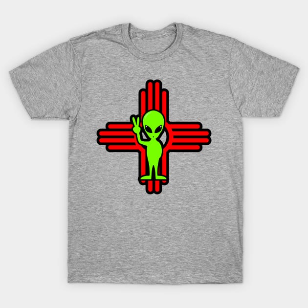 New Mexico Alien T-Shirt by Carlosj1313
